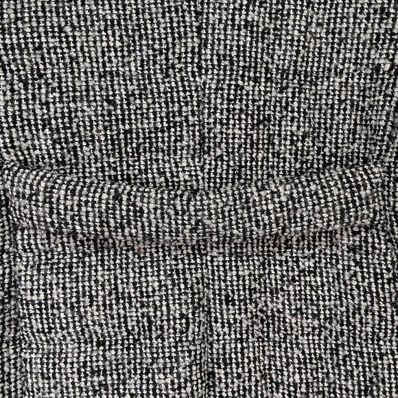 Chicos Wool Coat Womens 12 14 Black Nubby Bouclé Old Money French Girl Quiet Lux - Picture 5 of 13